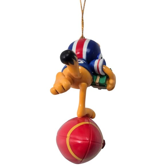 Garfield Football Player Christmas Ornament Cat Trim-A-Tree Paws 1996 Vtg - Picture 11 of 15